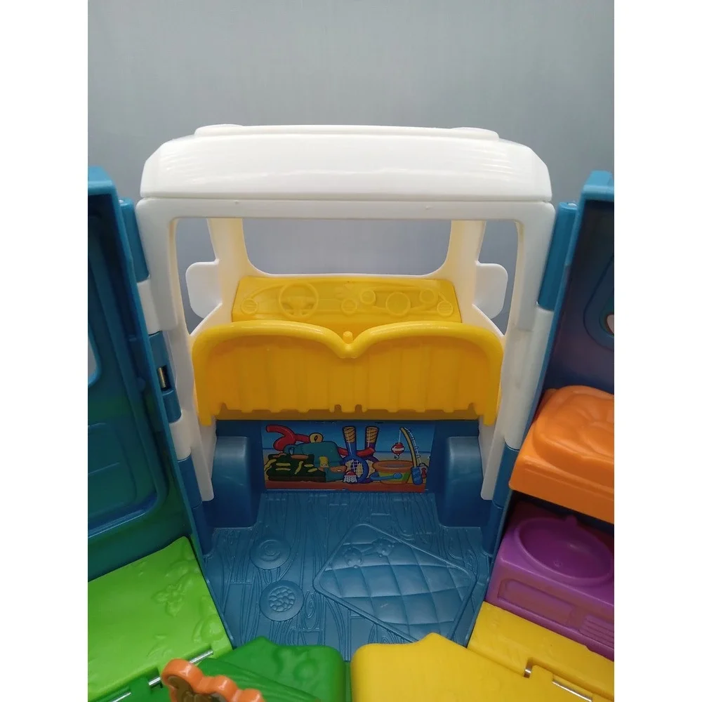 Fisher Price Little People Songs & Sounds Camping Camper Van RV Used FEW BLEMISH